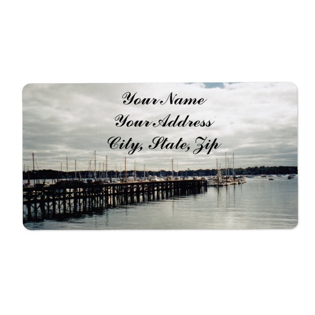 Boat Dock Label (Front)