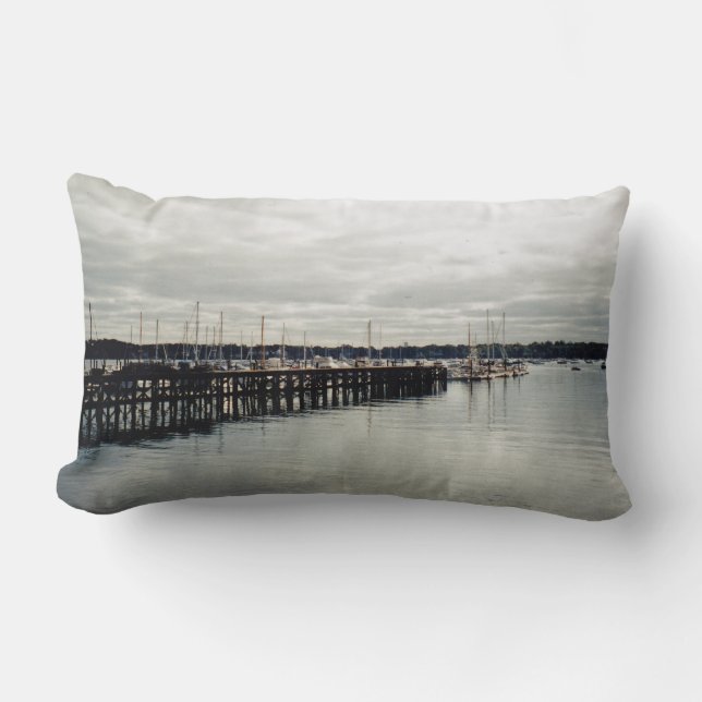 Boat Dock Lumbar Pillow (Front)