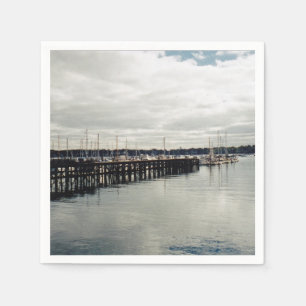 Boat Dock Paper Napkins
