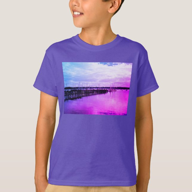 Boat Dock  T-Shirt (Front)
