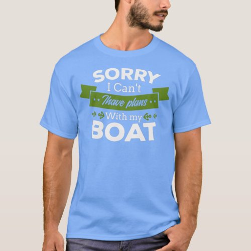 Boat Gifts for a Boating Fan T_Shirt