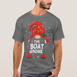Boat Gnome Matching Family Group Christmas Party  T-Shirt