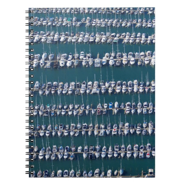 Boat Harbor Aerial Notebook (Front)