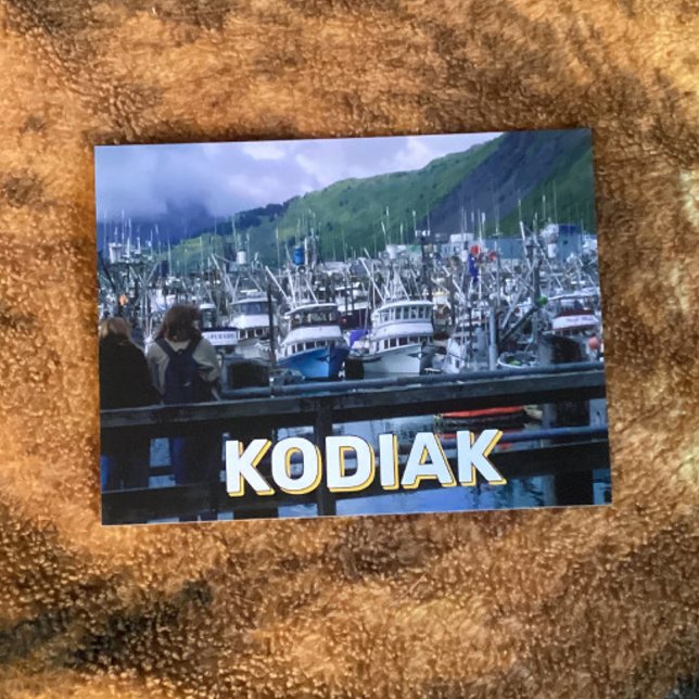 Boat Harbor In Kodiak, Alaska Postcard (Creator Uploaded)