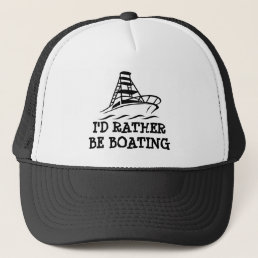 Boat hat for men | I&#39;d rather be baoting
