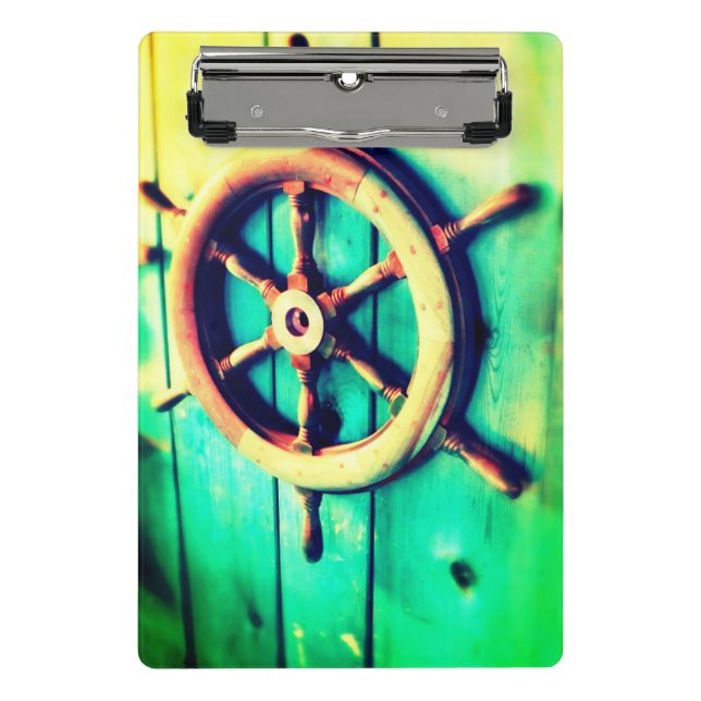Boat Helm Mini Clipboard (Front)
