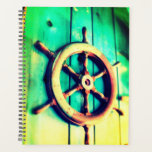Boat Helm Planner<br><div class="desc">This planner has a cool boat helm on it.</div>