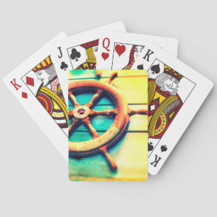 Boat Helm Playing Cards