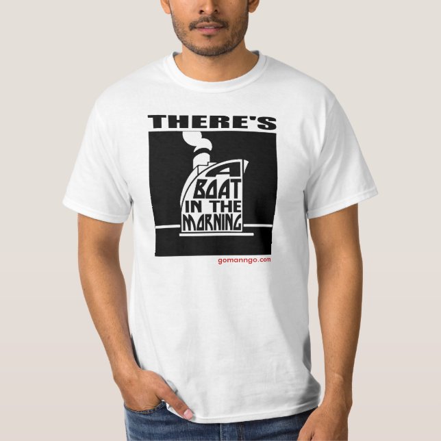 Boat in the Morning T-Shirt (Front)