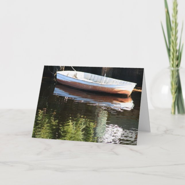 Boat in Water Card (Front)