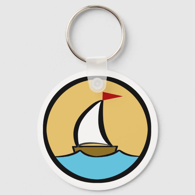 Boat Keychain (Front)