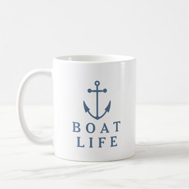 Boat Life Coffee Mug (Left)