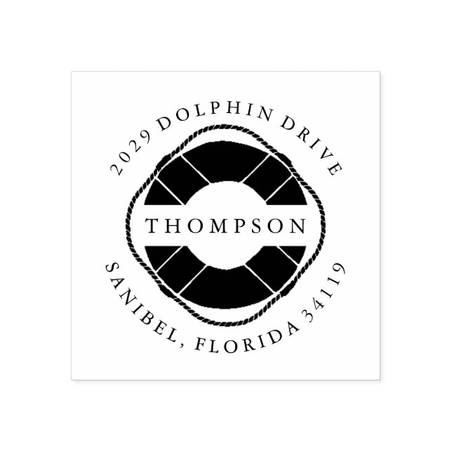 Boat Life Rubber Stamp (Imprint)