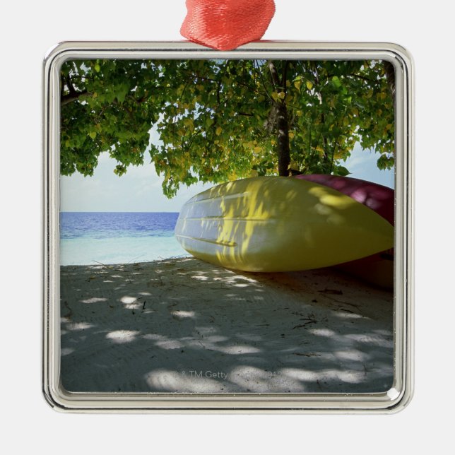 Boat Metal Ornament (Front)