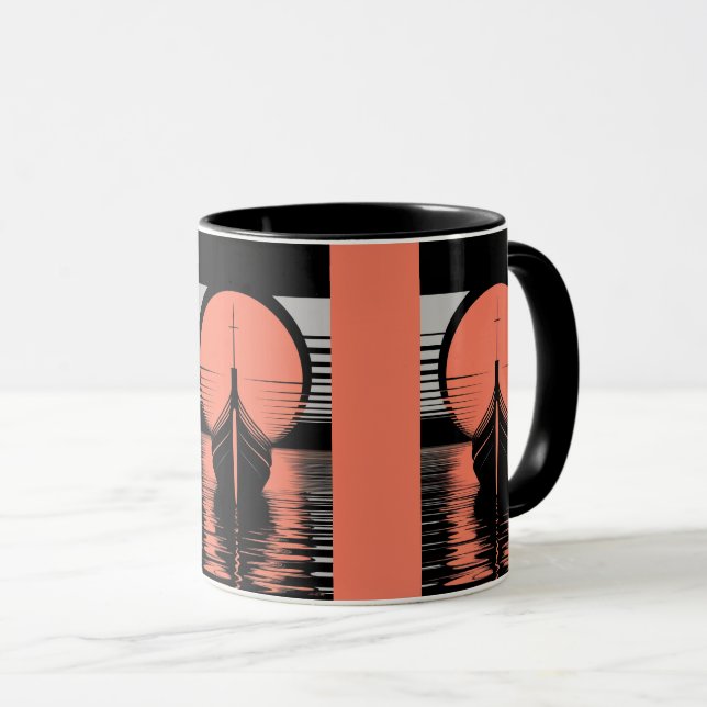 boat mug (Front Right)