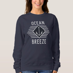 Boat Name on a Sailing Crew Sweatshirt