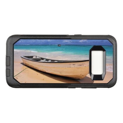 Boat On The Beach OtterBox Commuter Samsung Galaxy S8 Case