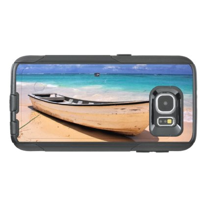 Boat On The Beach OtterBox Samsung Galaxy S6 Case