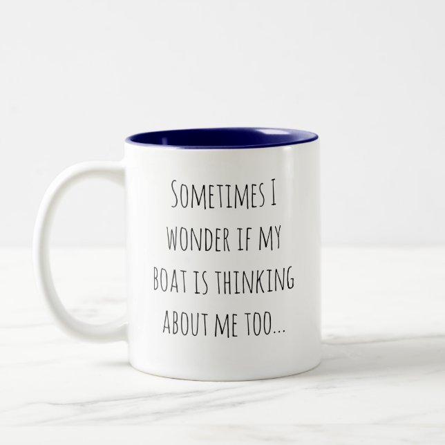 Boat Owners Mug (Left)