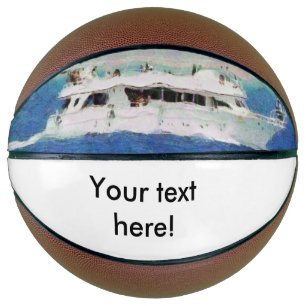 Boat painting basketball
