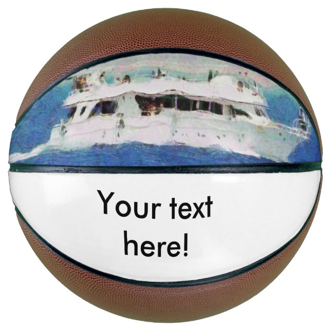 Boat painting basketball (Front)