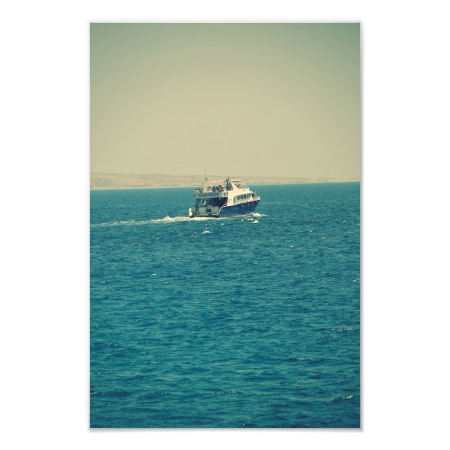 Boat Photo Print (Front)