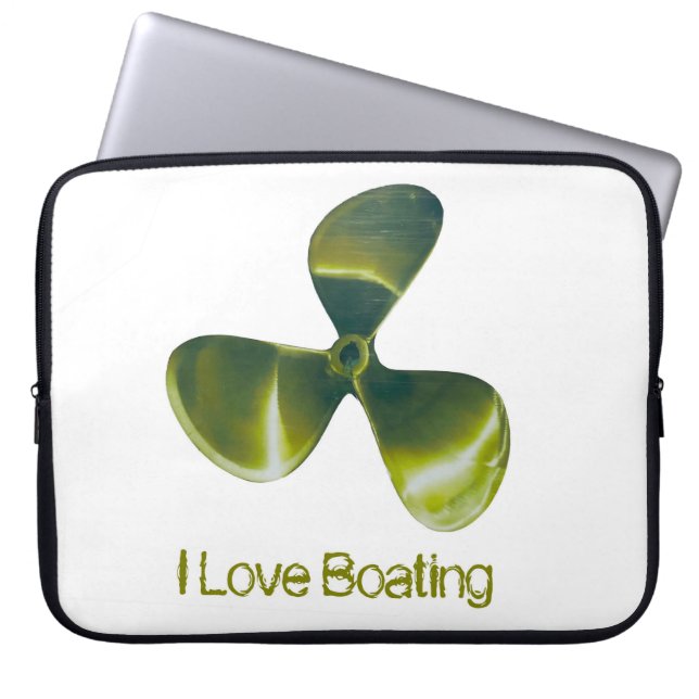 Boat Propeller Image for Neoprene-Laptop-Sleeve Laptop Sleeve (Front)