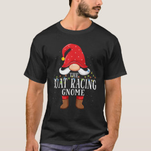 Boat racing Gnome Matching Christmas Family Pajama T-Shirt