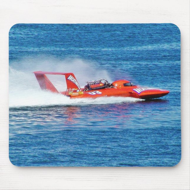 Boat Racing Mouse Pad (Front)