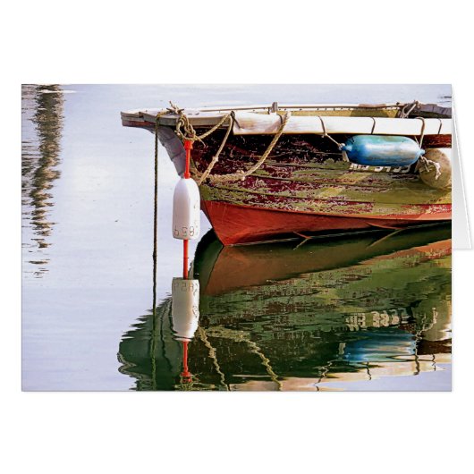 Boat Reflections Cards (Front Horizontal)