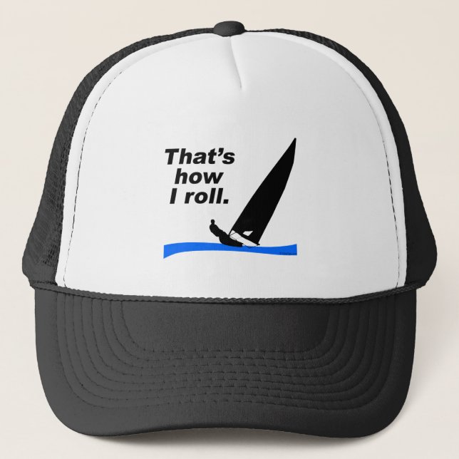 Boat Roll (Man) Trucker Hat (Front)