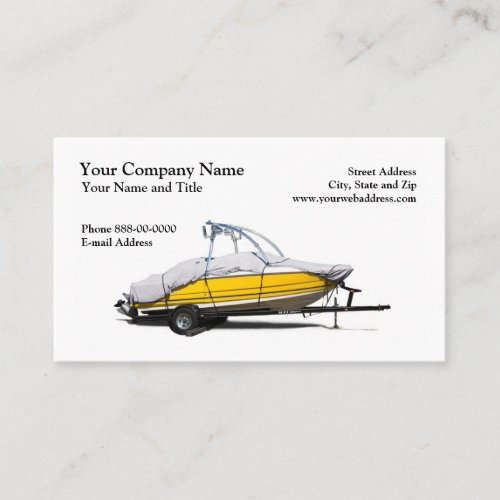 Boat Sales Business Card