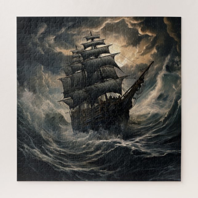 Boat Series Puzzle -2 (Vertical)