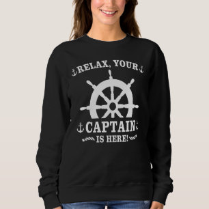Boat sports boat sailing boat motor boat capta sweatshirt