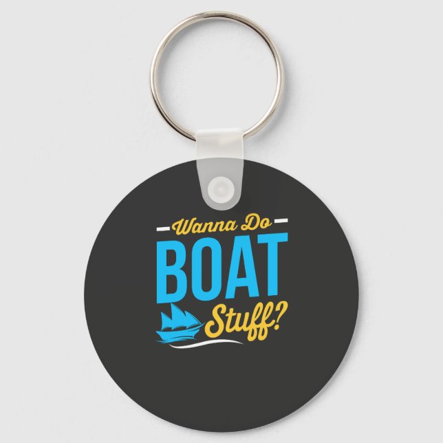 Boat Stuff Keychain (Front)