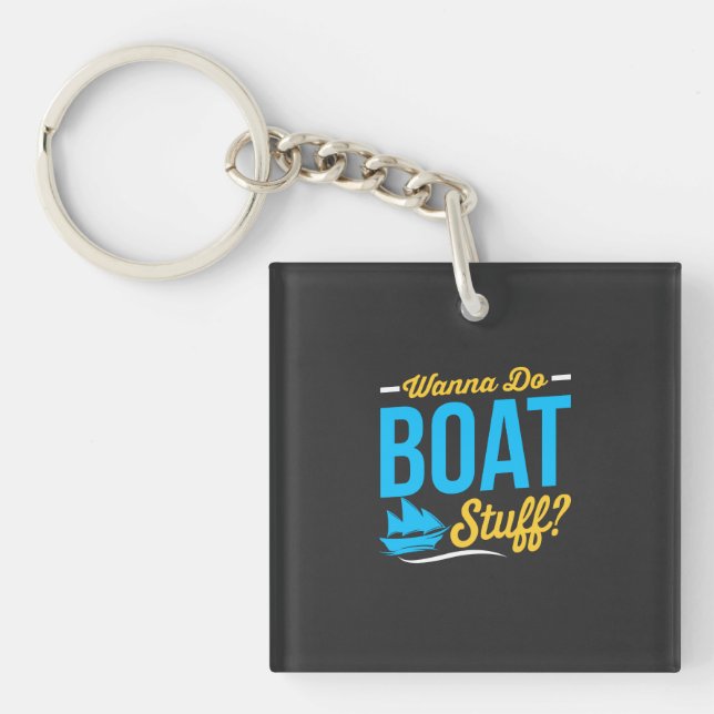 Boat Stuff Keychain (Front)