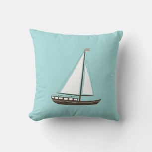 Boat Throw Pillow