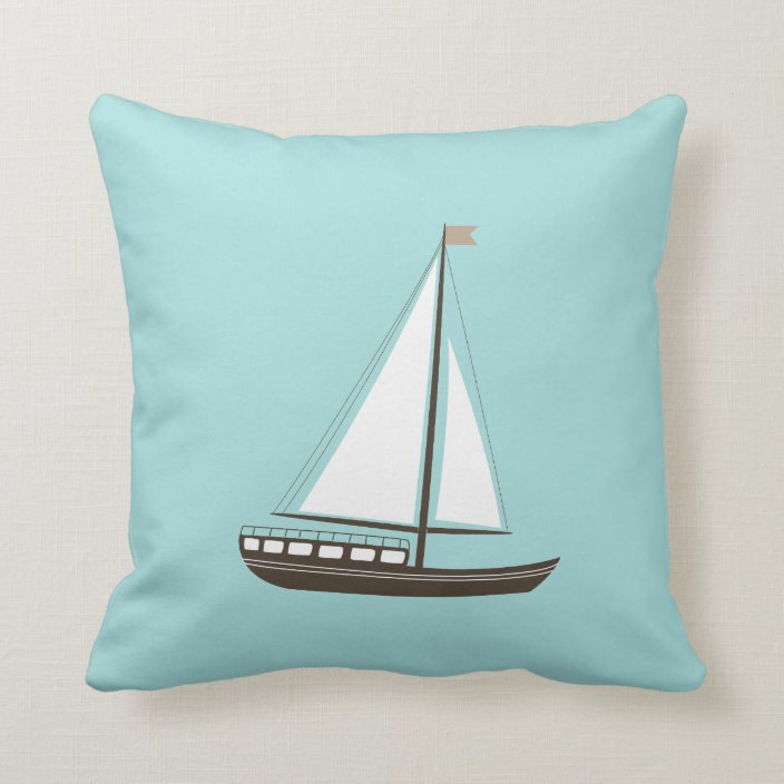 Boat Throw Pillow