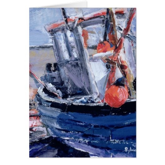 Boat with Red Buoy Cards (Front)