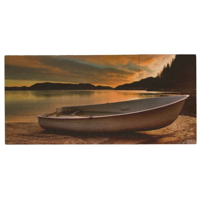 Boat Wood Flash Drive (Front)