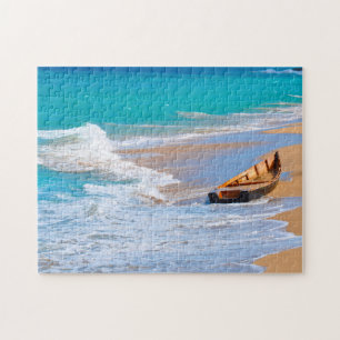Boat Wreck Puerto Rico. Jigsaw Puzzle