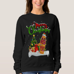 Boat Xmas Decorations Santa Boat Christmas Sweatshirt