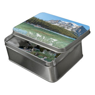Boathouse next to Lake Louise - Banff, Canada Jigsaw Puzzle