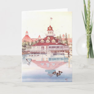 BOATHOUSE OF CORONADO, CORONADO, CALIFORNIA CARD