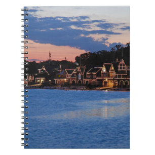 Boathouse Row dusk Notebook
