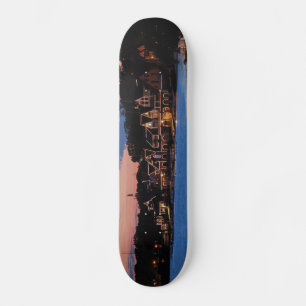 Boathouse Row dusk Skateboard Deck