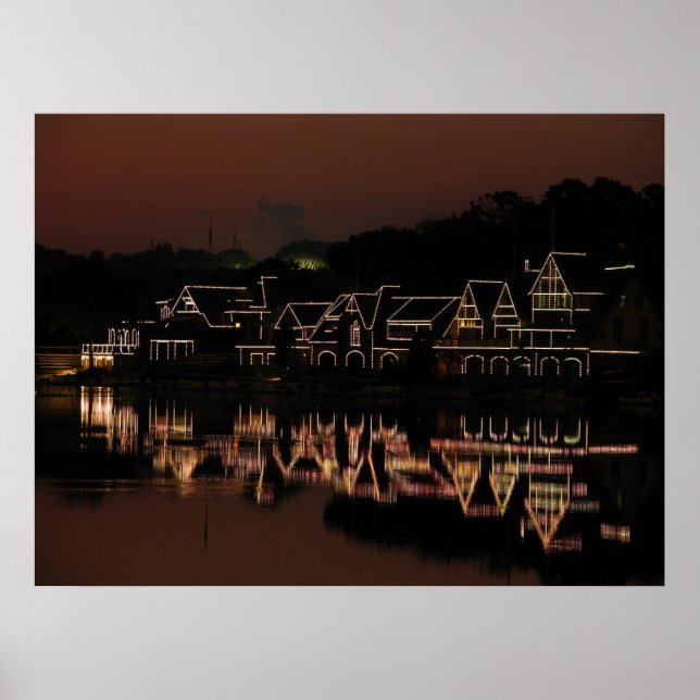 Boathouse Row Poster (Front)