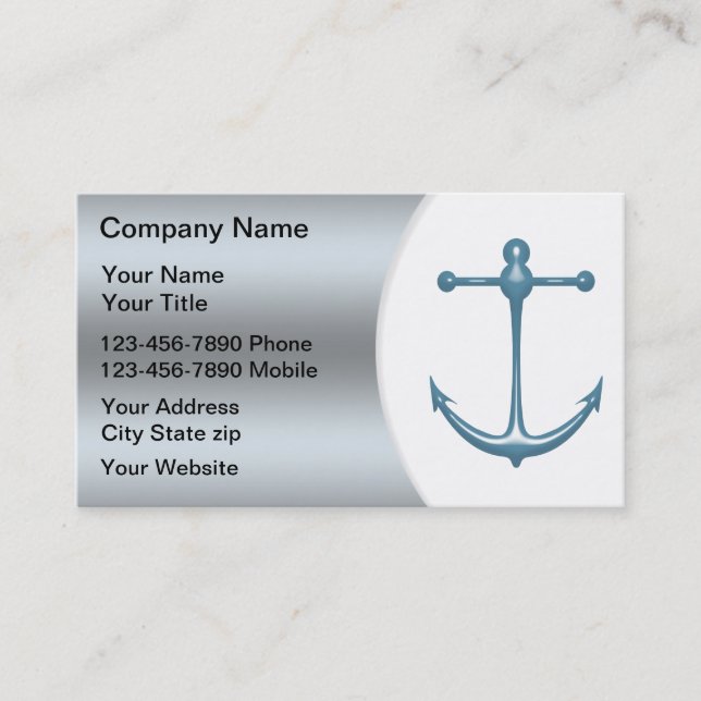 Boating Business Cards (Front)