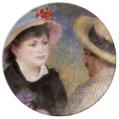 Boating Couple by Pierre-Auguste Renoir Plate (Front)