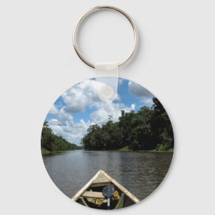 Boating down the Amazon Keychain